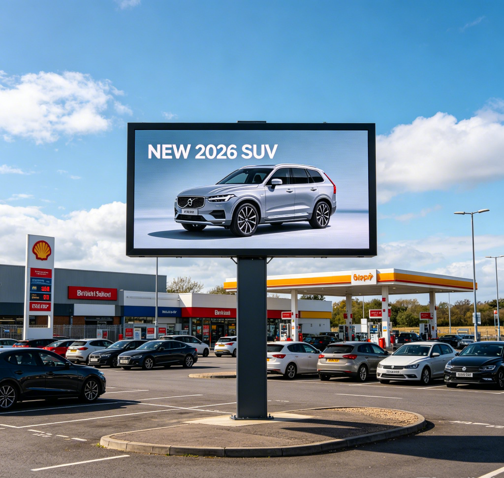 D96 Digital 96 Sheet LED Billboard | 3x12m Outdoor LED Sign UK